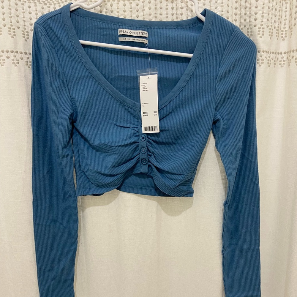 Urban Outfitters LS Crop Top